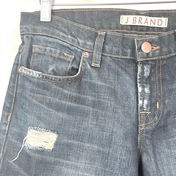 J Brand Aidan Ringer Distressed Slouchy Boyfriend Jeans - Picture 4 of 11